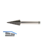 LUKAS HM-Fr�sstift FormM Spitzkegel Zollschaft Kopf � 6 mm L= 18 mm Zahnung ZX