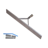 STUBAI Teerschieber Breite 700 mm ohne Stiel