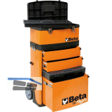 BETA Werkzeug-Trolley C41H mit zwei stapelbaren Modulen
