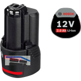 BOSCH Akku / Ersatzakku GBA Stab-Form 12 Volt / 2,0 Ah (IEC) Li-Ion