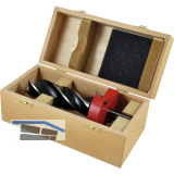 PITZL Spiralbohrerset 42,5mm mit Aufsatzfr�ser in Holzkiste