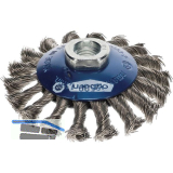 OSBORN Kegelb�rste mit Gewinde 100 x 13 x 22 mm Stahldraht gezopft