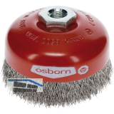 OSBORN Fl�chenreinigungs Topfb�rste 100 x 22 mm Stahldraht M14