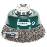 OSBORN Fl�chenreinigungs Topfb�rste 80 x 25 mm rostfreier Stahldraht M14