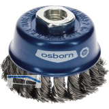OSBORN Topfb�rste 65 x 20 mm Stahldraht gezopft M14