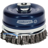 OSBORN Topfb�rste 100 x 20 mm Stahldraht gezopft M14