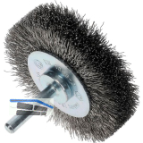 OSBORN Rundb�rste mit Schaft 70 x 18 x 6 mm Stahldraht