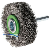 OSBORN Rundb�rste mit Schaft 50 x 17 x 6 mm rostfreier Stahldraht