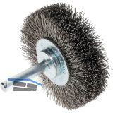 OSBORN Rundb�rste mit Schaft 60 x 18 x 6 mm rostfreier Stahldraht