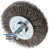 OSBORN Rundb�rste mit Schaft 70 x 18 x 6 mm rostfreier Stahldraht