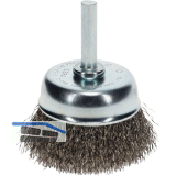 OSBORN Topfb�rste mit Schaft 50 x 17 x 6 mm Stahldraht