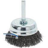 OSBORN Topfb�rste mit Schaft 50 x 17 x 6 mm rostfreier Stahldraht