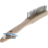 OSBORN Hand-Drahtb�rste 3-reihig Stahldraht