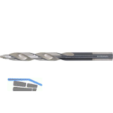 BOHRCRAFT Spiralbohrer Turbo Step HSS-G 3-Fl�chenschaft � 9,0 x 125 mm