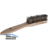 OSBORN Hand-Drahtb�rste 4-reihig rostfreier Stahldraht