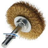 OSBORN Rundb�rste mit Schaft 40 x 11 x 6 mm Messing