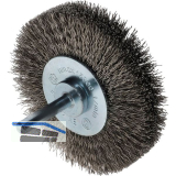 OSBORN Rundb�rste mit Schaft 80 x 19 x 6 mm rostfreier Stahldraht
