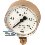 POLOGEN Arbeitsmanometer � 63mm Sauerstoff 0-16 bar