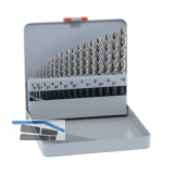 MAYKESTAG Spiralbohrer-Kassette DIN338Forte HSS Co5 1-10 mm 19-teilig