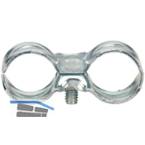 POLOGEN Schlauchordner Metall 16 mm