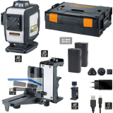 LASERLINER Kreuzlinienlaser PrecisionPlane 4G Pro 7,4 V 2,6 Ah (IEC) Li-Ion