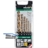 ALPEN Spiralbohrer-Kassette DIN338RN HSS Cobalt GRIP TM6 � 2-8 mm 6-teilig