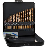 ALPEN Spiralbohrer-Kassette DIN338RN HSS Cobalt GRIP KM19 � 1-10mm 19-teilig