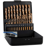 ALPEN Spiralbohrer-Kassette DIN338RN HSS Cobalt GRIP KM25 � 1-13mm 25-teilig