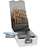 ALPEN Spiralbohrer-Kassette DIN338RN HSS Cobalt GRIP KP25 � 1-13mm 25-teilig