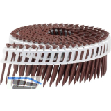 ALSAFIX Nagelschraube L�nge 50 mm FasCoat Kunststoffgebunden 16 Grad rot