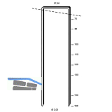 ALSAFIX Klammern Type WP A2 100 mm aus Stahldraht Edelstahl (2180 St�ck)