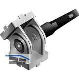 FATH Gelenk Zinkdruckguss mit Klemmhebel f�r Profil 30 x 30 mm Nut 6