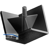 FATH Abdeckkappe f�r Eckwinkel Eckform Profil 40 schwarz