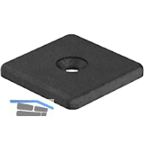 FATH Abdeckkappe f�r Profile 40 x 40 mm anschraubbar schwarz