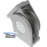 FATH Gelenk Zinkdruckguss f�r Profil 40 x 80 mm Nut 8