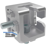 FATH Klemmprofilverbinder 40 Zinkdruckguss