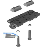 FATH Profilgleiter 40 x 80 mit Loslager Nut 8