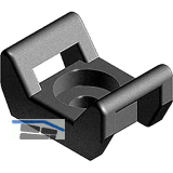 FATH Universal-Kabelbinderblock schwarz Nut 5 - 12