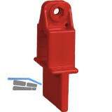 IQ-TOOLS Distanzhalter f�r Dielenzwinge Abstand 4 mm rot 10 St�ck