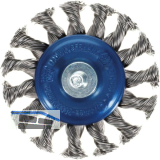 OSBORN Rundb�rste mit Schaft 75 x 12 x 6 mm Stahldraht gezopft