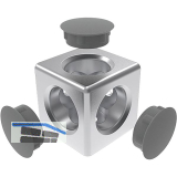 FATH W�rfelverbinder 20 Zinkdruckguss, Nut 5