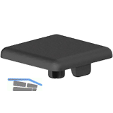 FATH Abdeckkappe f�r Profile 20 x 20 mm steckbar 1 Stift schwarz Nut 5
