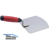 KAUFMANN Eimerkelle rostfrei mit 140 mm abgerundetes Blatt