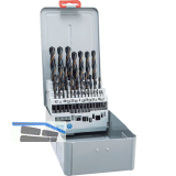 ALPEN Bohrer-Kassette KM32 DIN338RN HSS � 1-10,5 mm + Kernlochbohrer 32-teilig