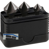 ALPEN Kegelsenker-Bit-Satz HSS 90 Grad � 12,4 / 16,5 / 20,5 mm 3-teilig