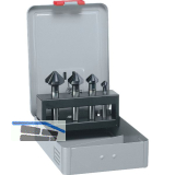 MAYKESTAG Kegelsenker-Satz DIN335C Z=3 HSS Co5 ALUNIT ungleiche Schneide 4tlg.