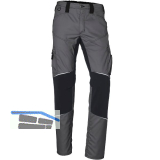 K�BLER Stretchhose Activiq anthrazit/schwarz 64