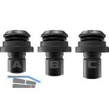 DEWALT Mundst�ck-Set DCFA4142-QZ 3-teilig