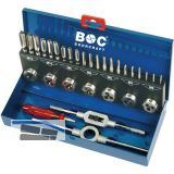 BOHRCRAFT Gewindeschneidsatz GS 25 DIN 352 HSS-G M3-M12 31-tlg.