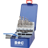 Handgewindebohrer-Satz GK12 DIN 352 HSSG M3-M12+Kernloch 28-teilig